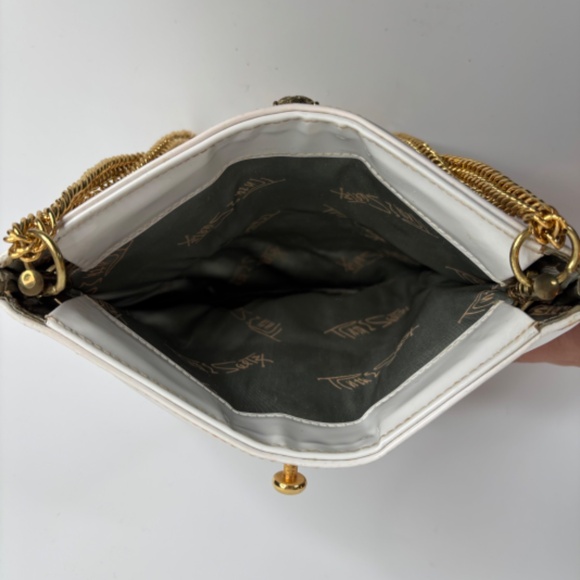 Vintage 60s Purses Set of 3 Patent Handbag Theodor Ruth Saltz Meyers Made in USA - Picture 9 of 16